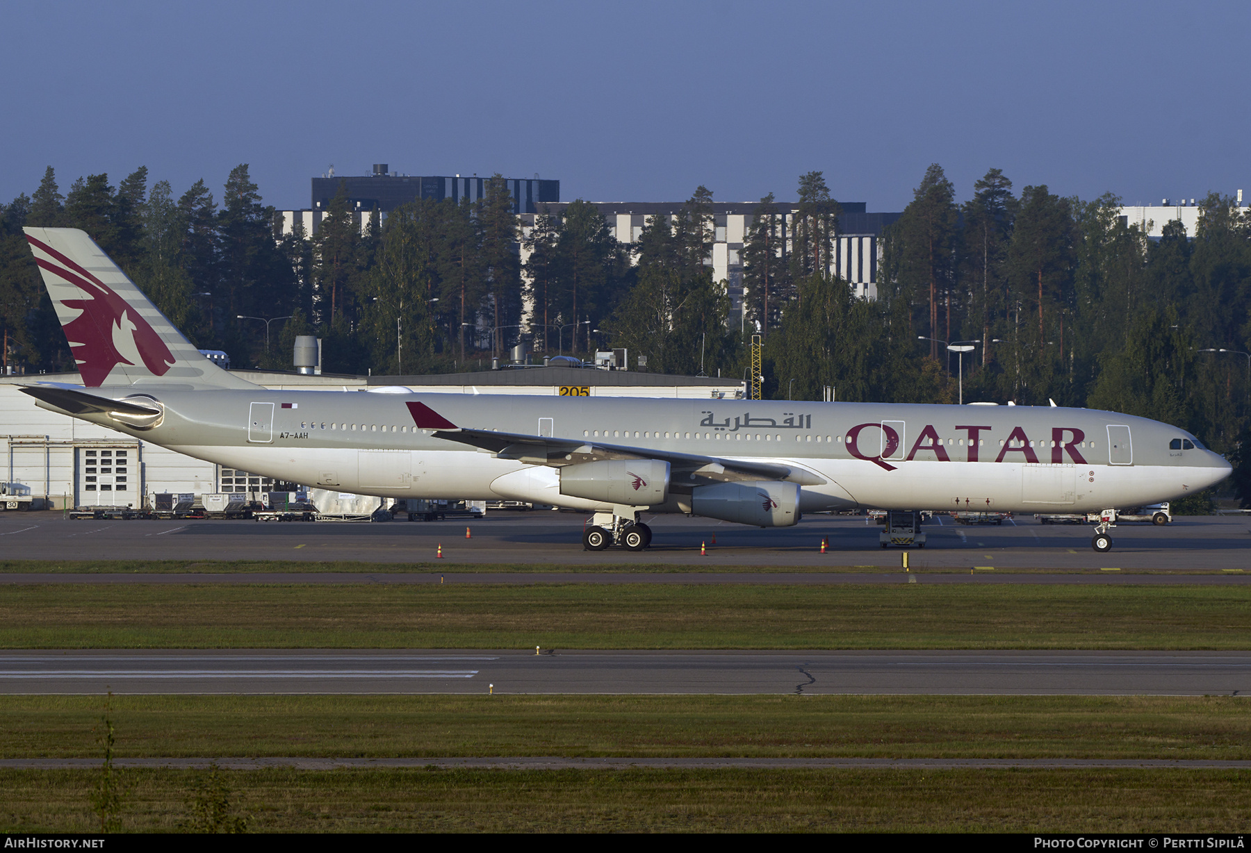 Aircraft Photo of A7-AAH | Airbus A340-313 | Qatar Airways | AirHistory.net #724790