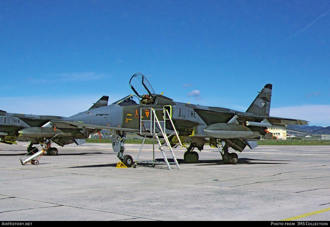 Aircraft Photo of A17 | Sepecat Jaguar A | France - Air Force | AirHistory.net #724792