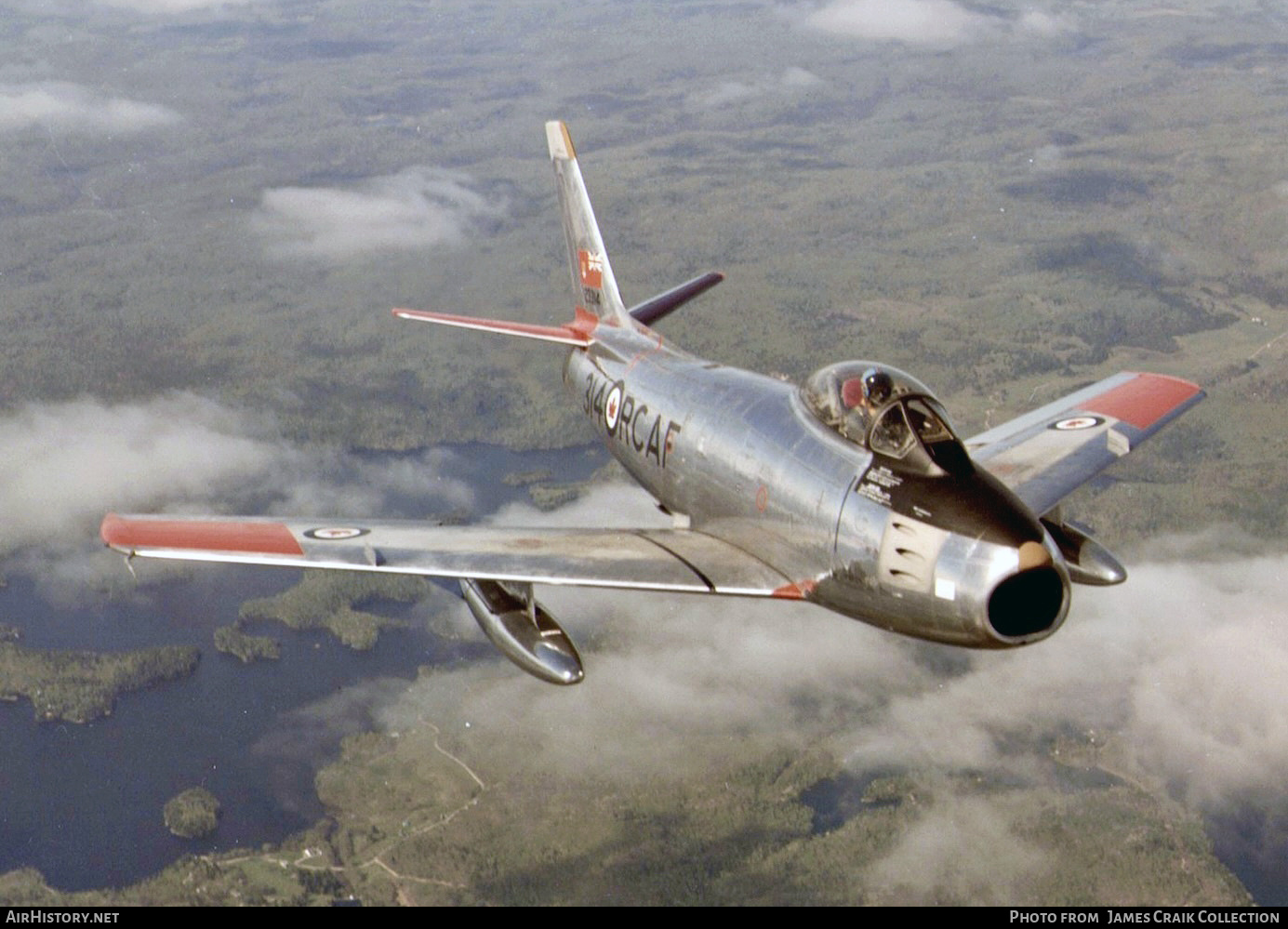 Aircraft Photo of 23314 | Canadair CL-13A Sabre 5 | Canada - Air Force | AirHistory.net #724797