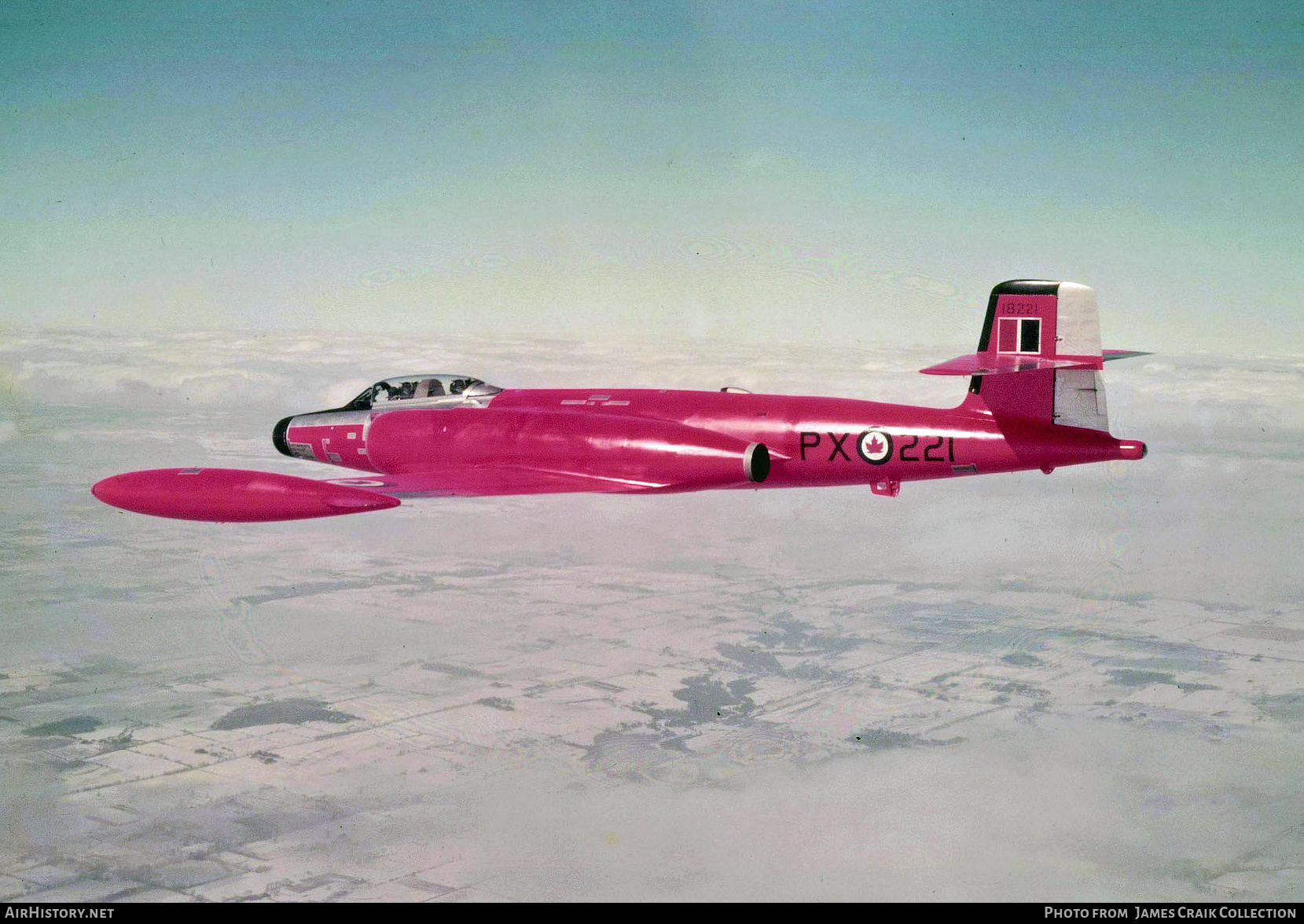 Aircraft Photo of 18221 | Avro Canada CF-100 Canuck Mk.4A | Canada - Air Force | AirHistory.net #724800