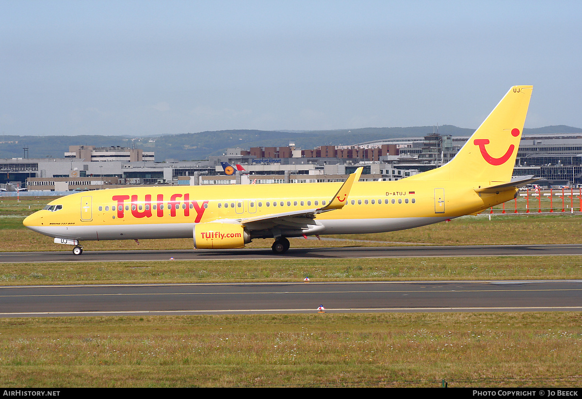 Aircraft Photo of D-ATUJ | Boeing 737-8K5 | TUIfly | AirHistory.net #724808