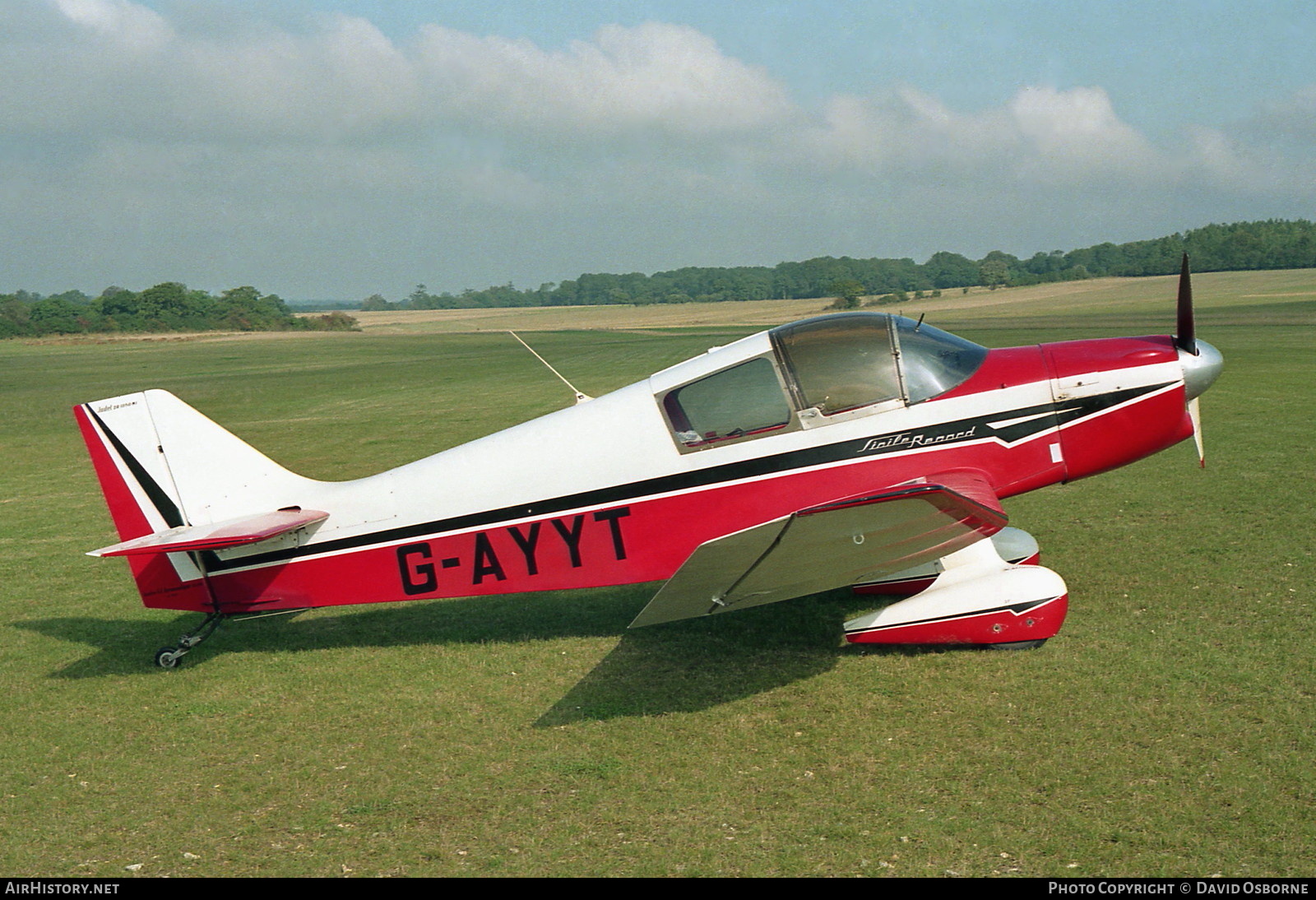 Aircraft Photo of G-AYYT | Jodel DR-1050/M-1 Sicile Record | AirHistory.net #724881