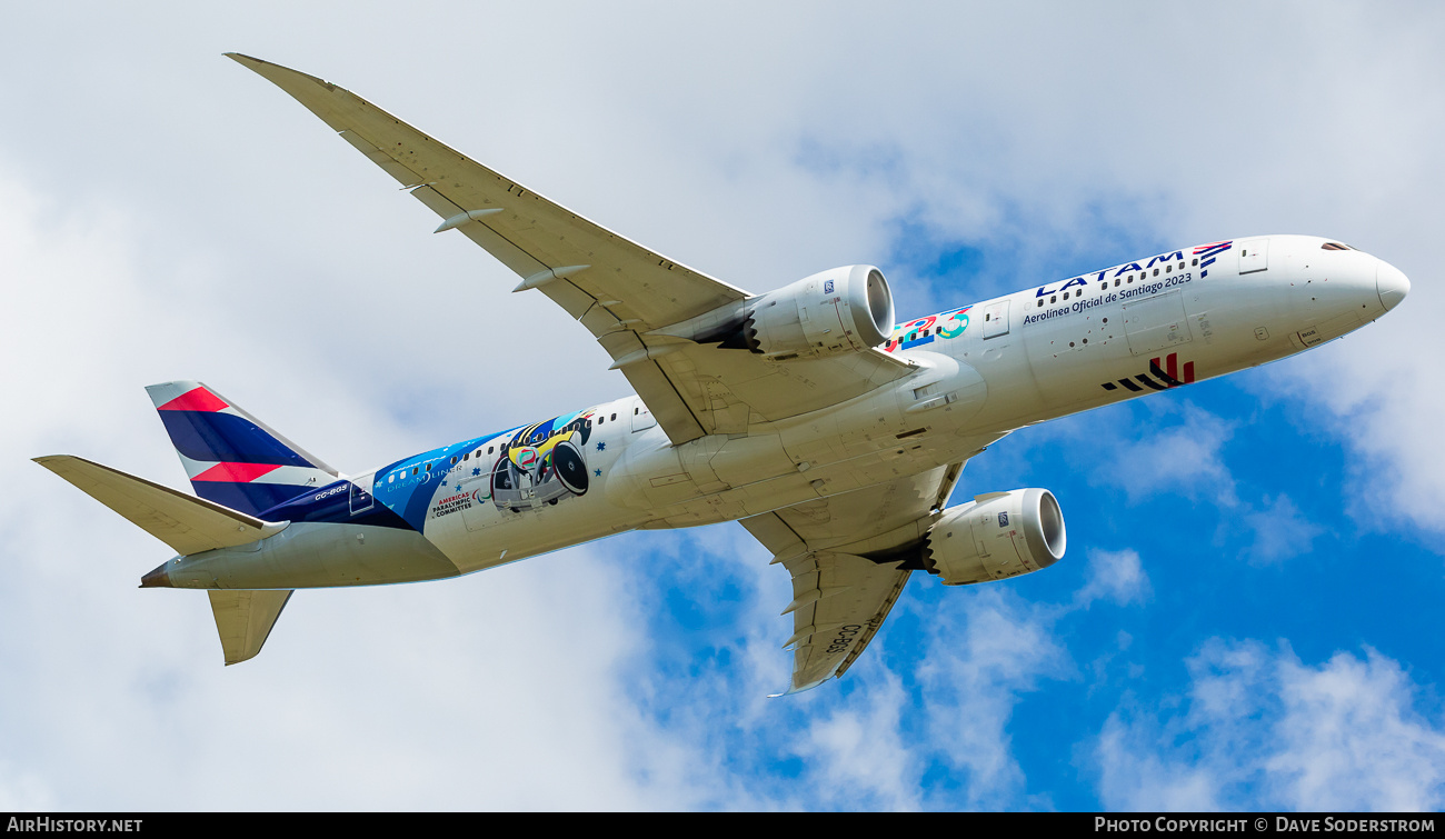 Aircraft Photo of CC-BGS | Boeing 787-9 Dreamliner | LATAM Airlines | AirHistory.net #724885