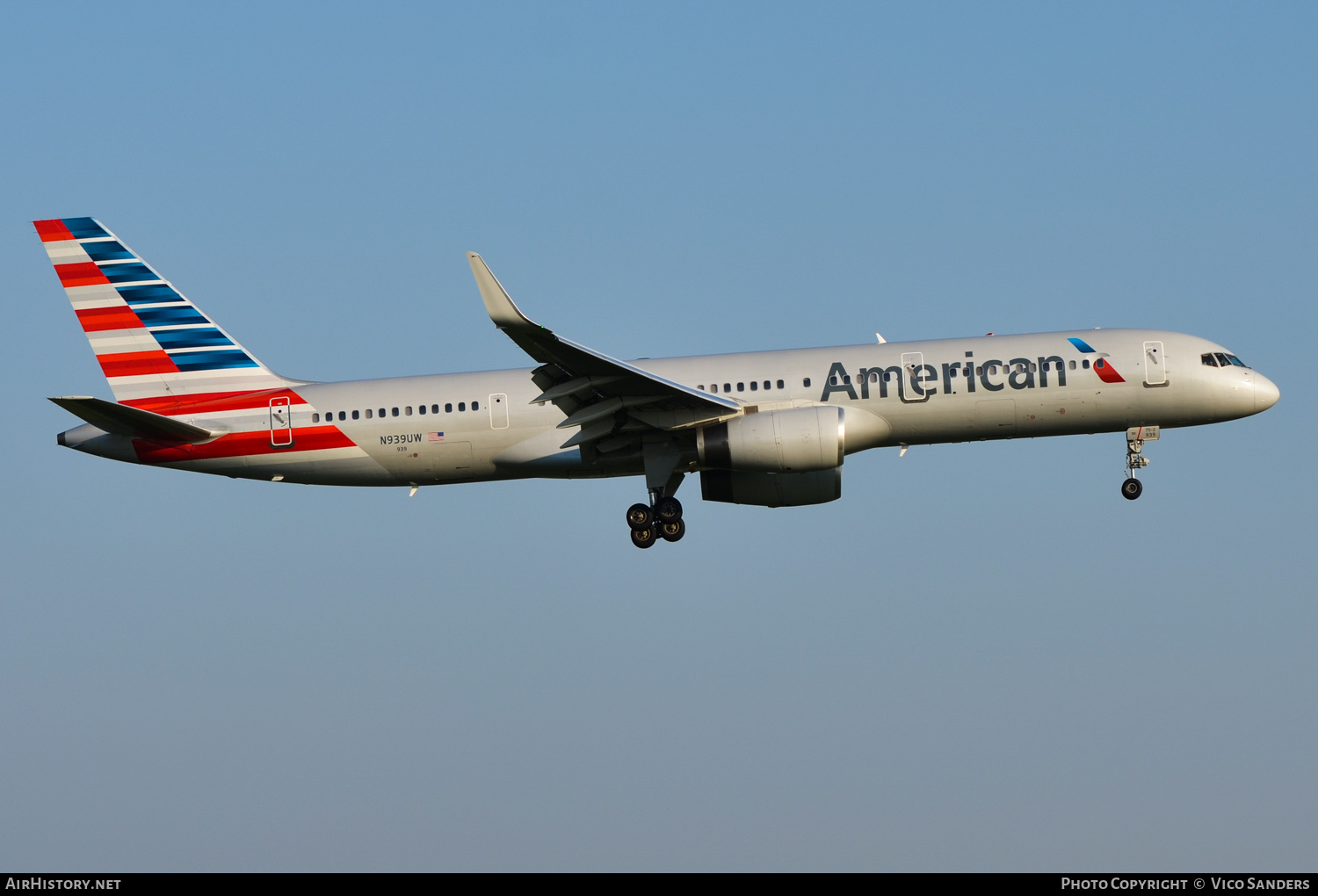 Aircraft Photo of N939UW | Boeing 757-2B7 | American Airlines | AirHistory.net #724897