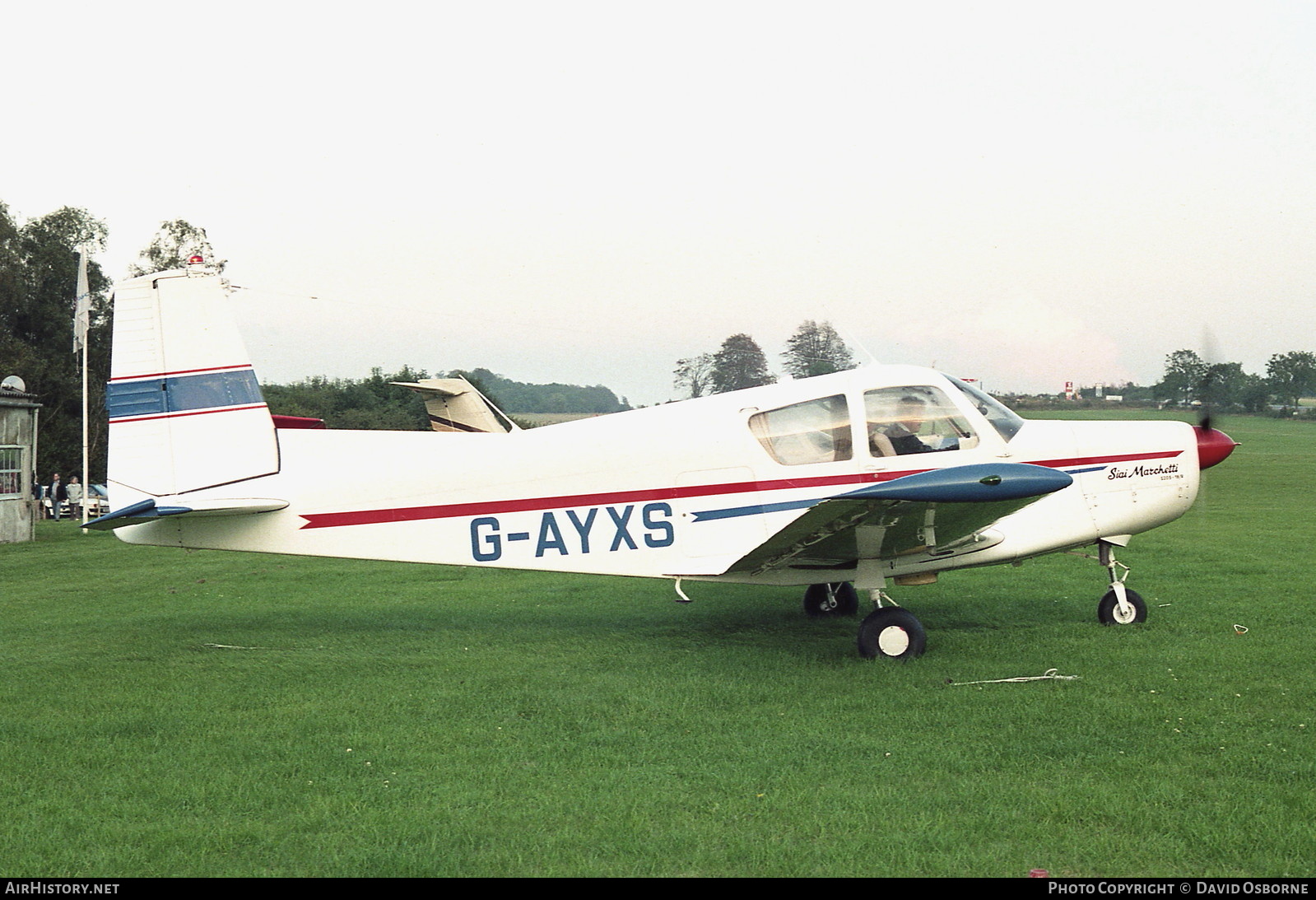 Aircraft Photo of G-AYXS | SIAI-Marchetti S-205-18R | AirHistory.net #724899
