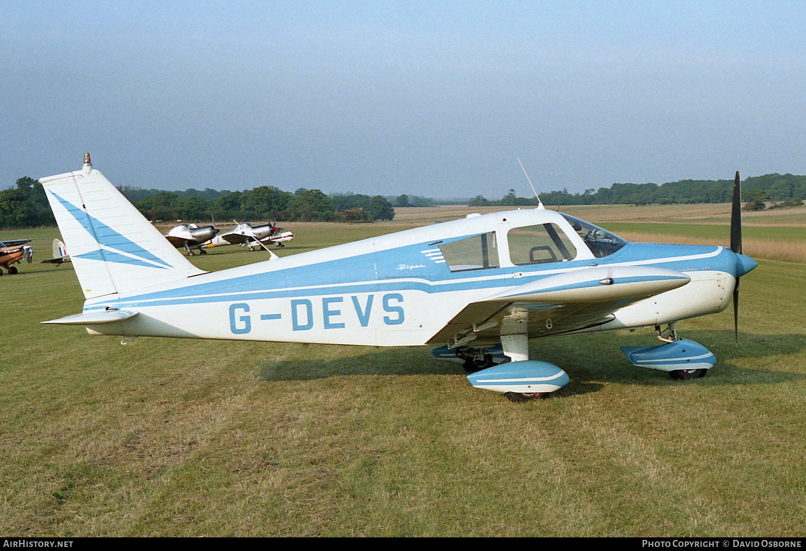Aircraft Photo of G-DEVS | Piper PA-28-180 Cherokee B | AirHistory.net #724907