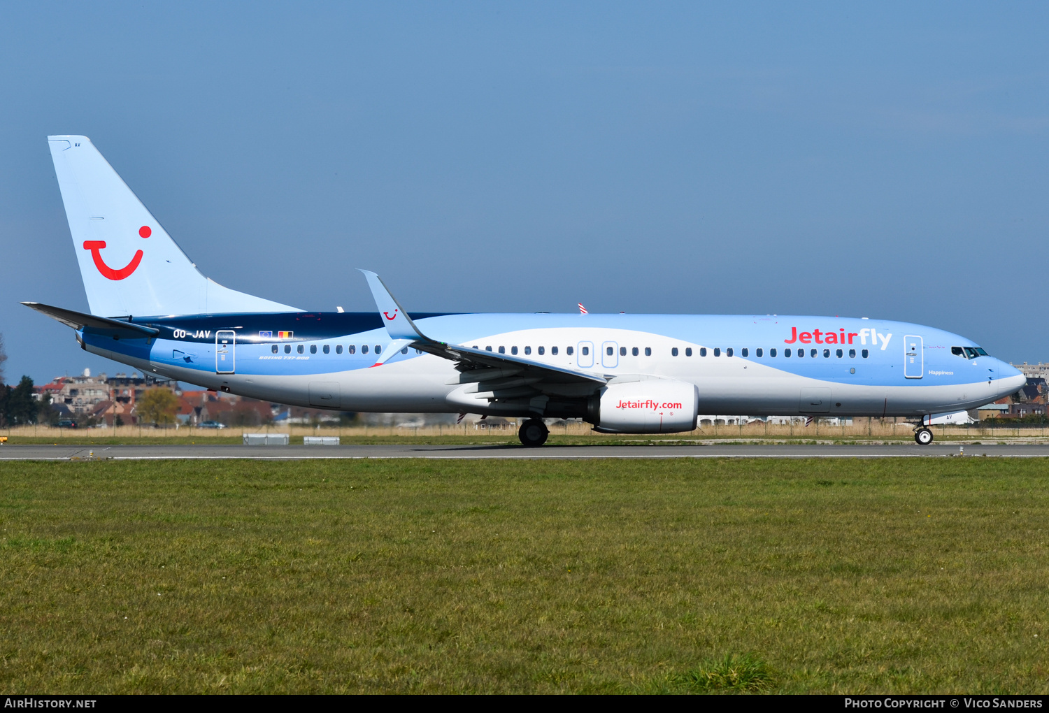 Aircraft Photo of OO-JAV | Boeing 737-8K5 | Jetairfly | AirHistory.net #724922