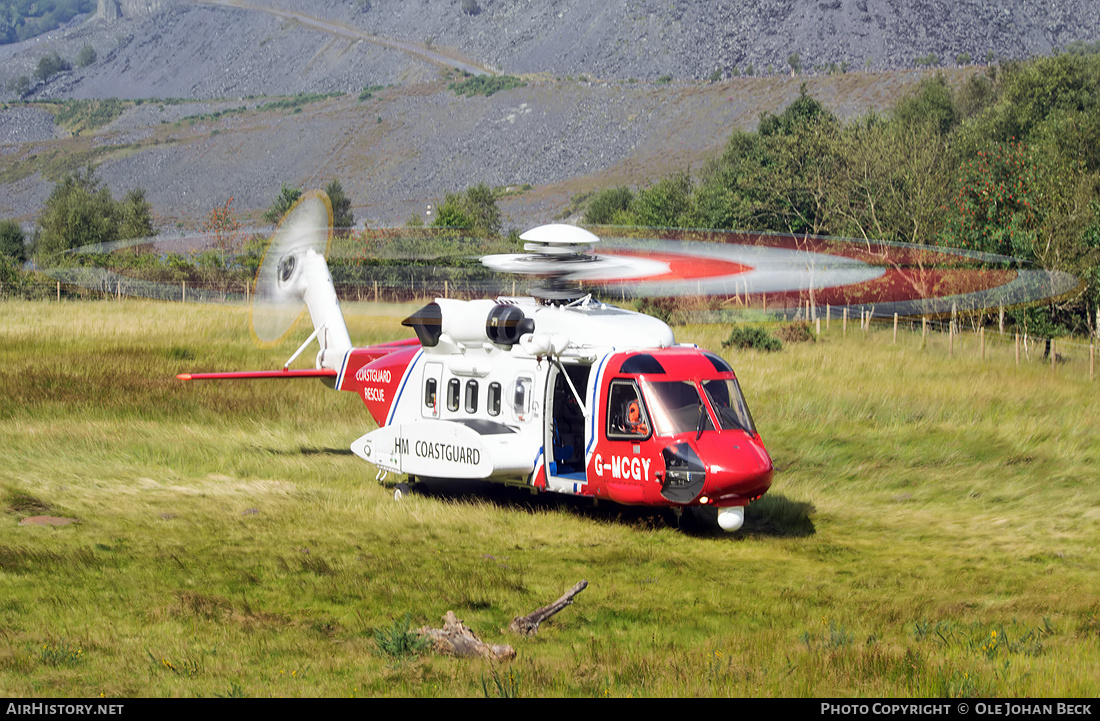 Aircraft Photo of G-MCGY | Sikorsky S-92A | HM Coastguard | AirHistory.net #724928