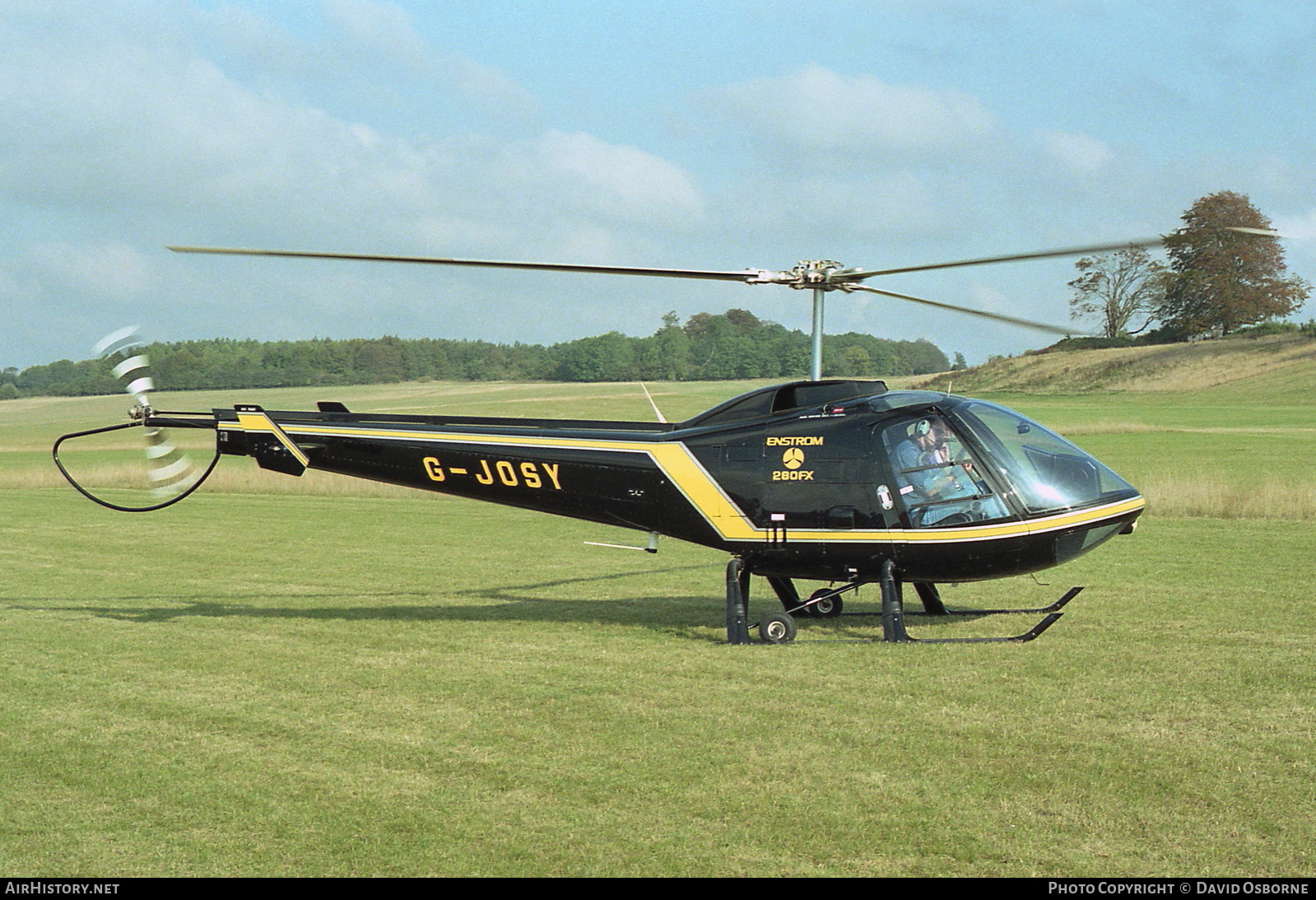 Aircraft Photo of G-JOSY | Enstrom 280FX Shark | AirHistory.net #724930