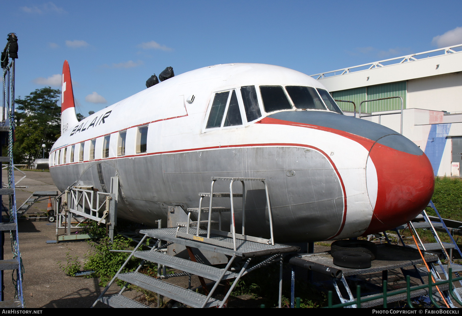 Aircraft Photo of HB-AAR / G-AIVG | Vickers 610 Viking 1B | Balair | AirHistory.net #724934