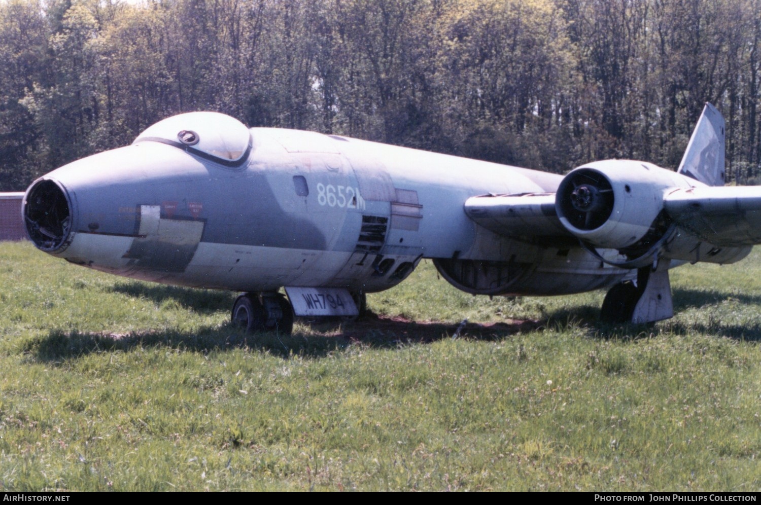 Aircraft Photo of WH794 / 8652M | English Electric Canberra PR7 | UK - Air Force | AirHistory.net #724959