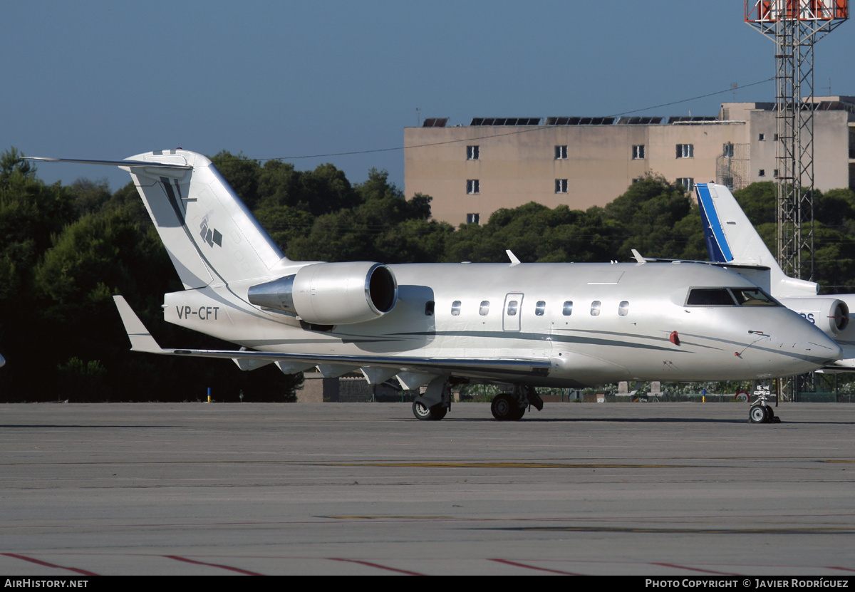 Aircraft Photo of VP-CFT | Canadair Challenger 601-3A (CL-600-2B16) | AirHistory.net #724960