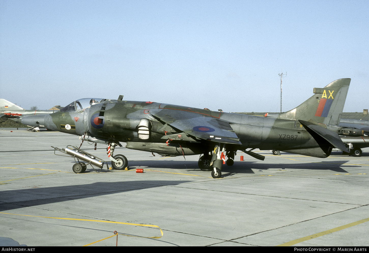Aircraft Photo of XZ987 | Hawker Siddeley Harrier GR3 | UK - Air Force | AirHistory.net #724973