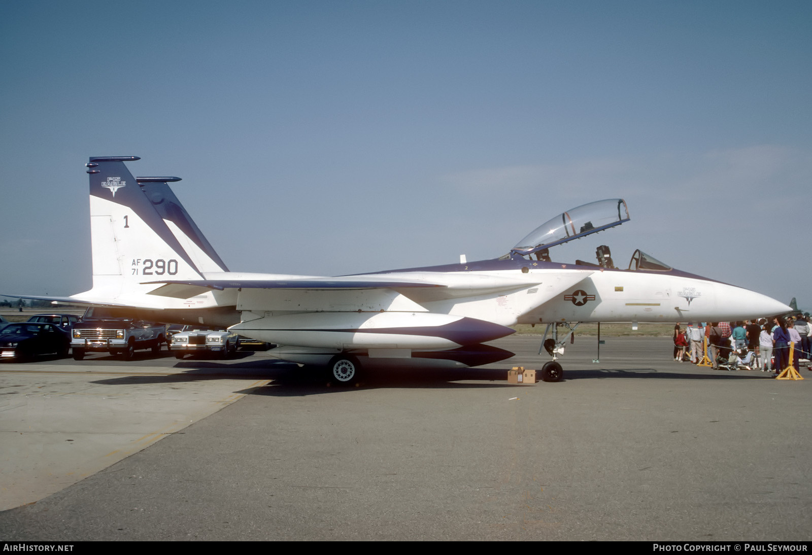 Aircraft Photo of 71-0290 / AF71-290 | McDonnell Douglas F-15B Eagle | USA - Air Force | AirHistory.net #724975