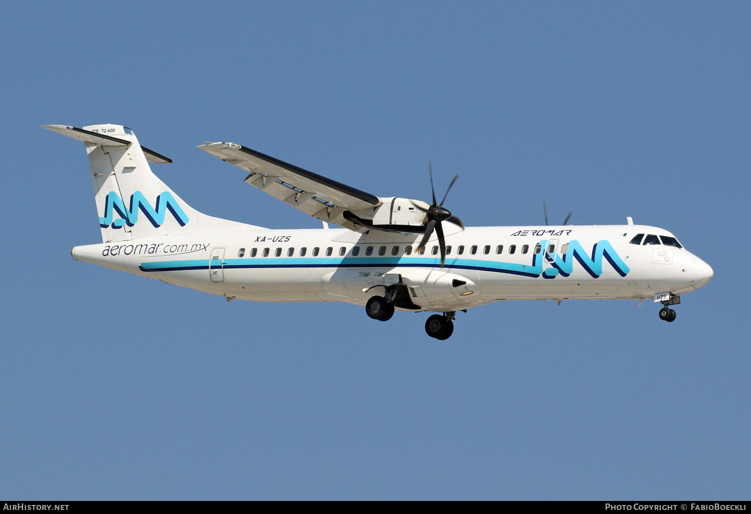 Aircraft Photo of XA-UZS | ATR ATR-72-500 (ATR-72-212A) | Aeromar | AirHistory.net #724983
