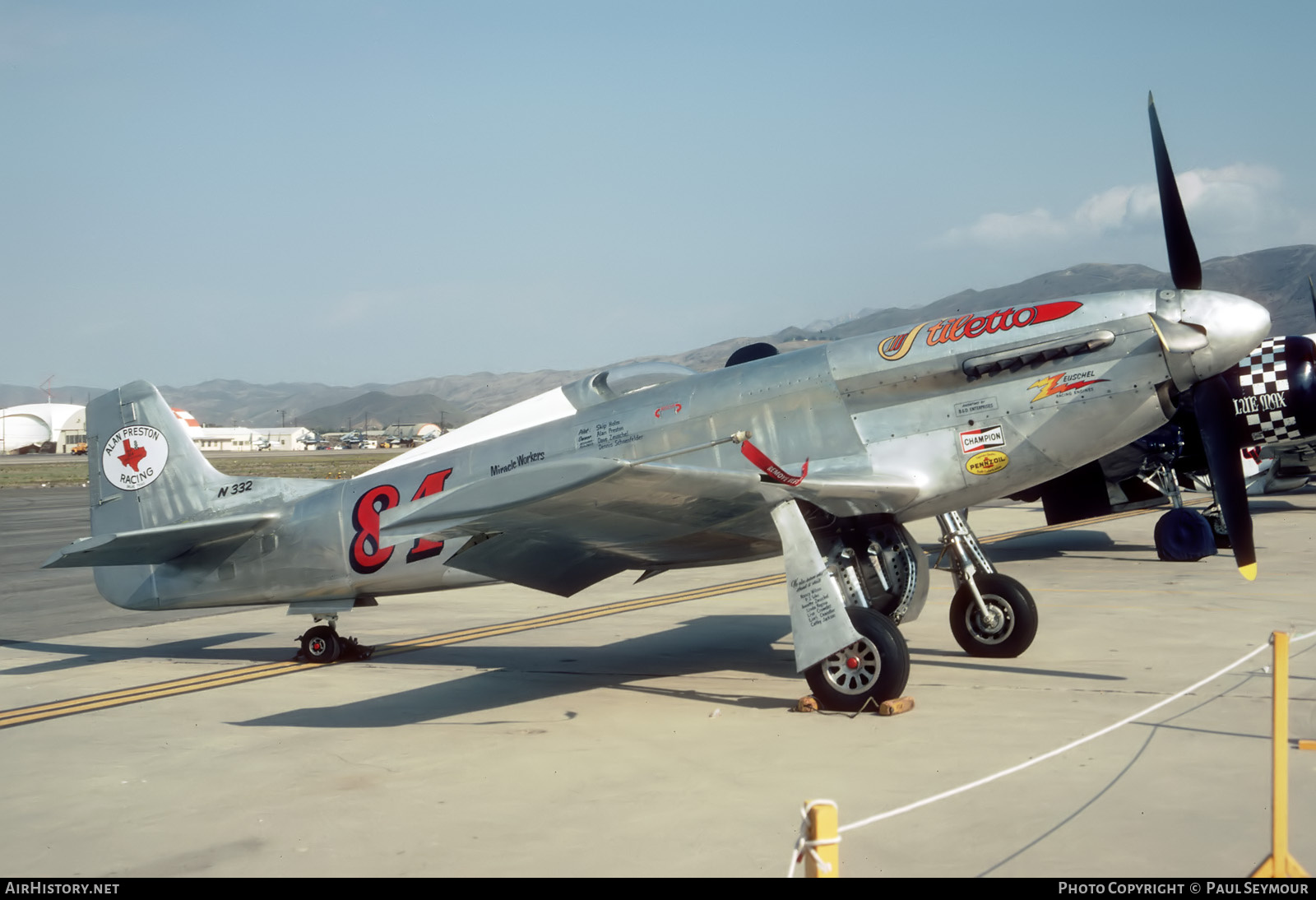 Aircraft Photo of N332 | North American P-51D Mustang | Alan Preston Racing | AirHistory.net #724991