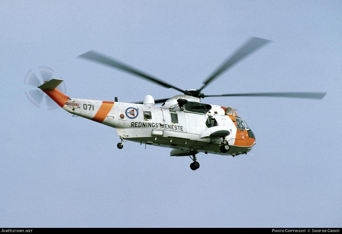 Aircraft Photo of 071 | Westland WS-61 Sea King Mk43 | Norway - Air Force | AirHistory.net #724999