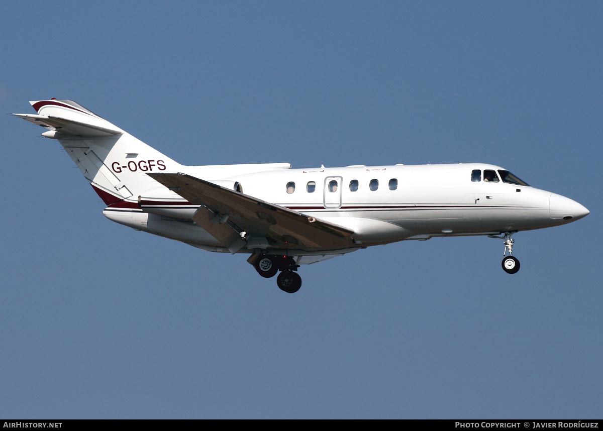 Aircraft Photo of G-OGFS | British Aerospace BAe-125-800B | AirHistory.net #725016