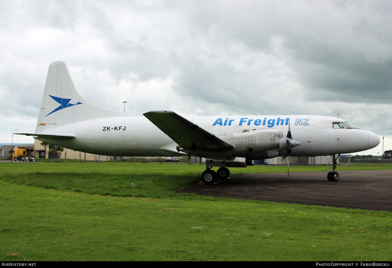 Aircraft Photo of ZK-KFJ | Convair 580/F | Air Freight NZ | AirHistory.net #725019