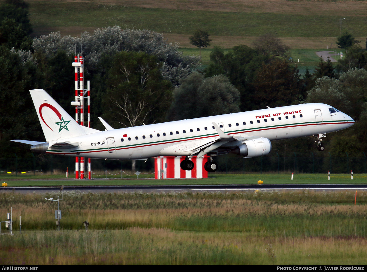 Aircraft Photo of CN-RGQ | Embraer 190AR (ERJ-190-100IGW) | Royal Air Maroc - RAM | AirHistory.net #725031