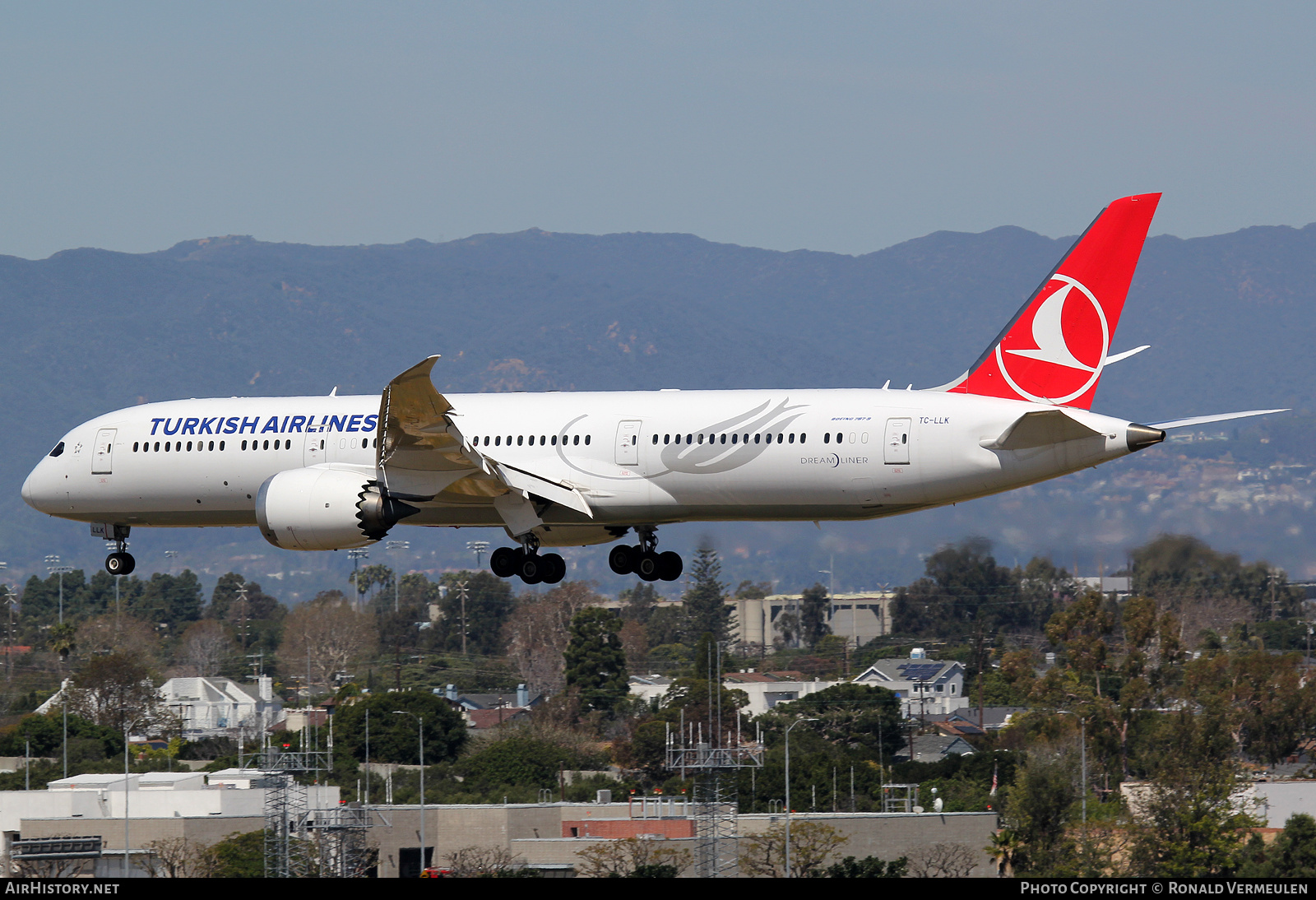 Aircraft Photo of TC-LLK | Boeing 787-9 Dreamliner | Turkish Airlines | AirHistory.net #725059