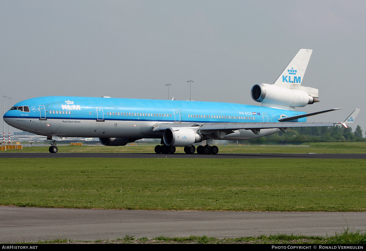 Aircraft Photo of PH-KCG | McDonnell Douglas MD-11 | KLM - Royal Dutch Airlines | AirHistory.net #725065