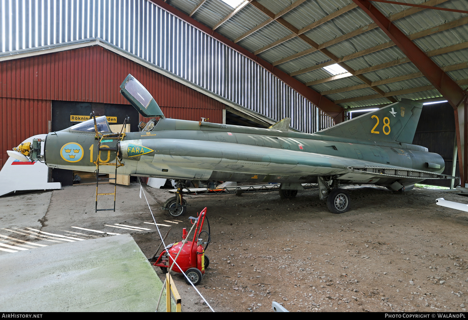 Aircraft Photo of 35592 | Saab J35F Draken | Sweden - Air Force | AirHistory.net #725083