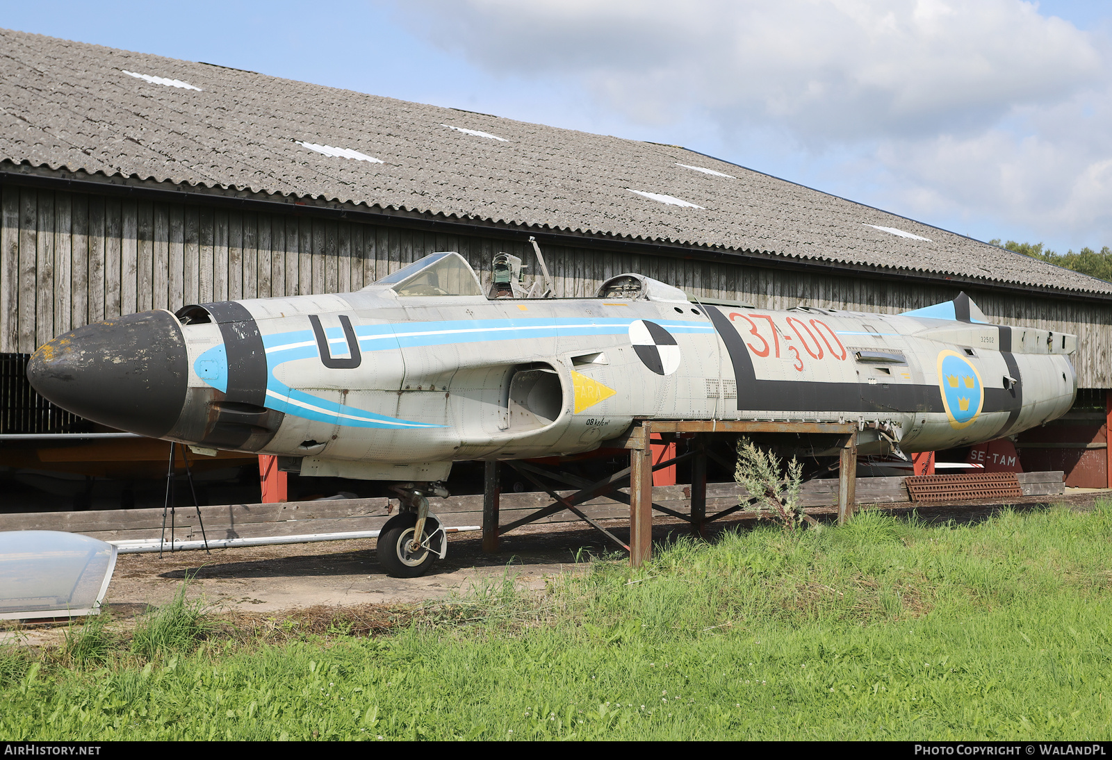 Aircraft Photo of 32502 | Saab J32B Lansen | Sweden - Air Force | AirHistory.net #725086