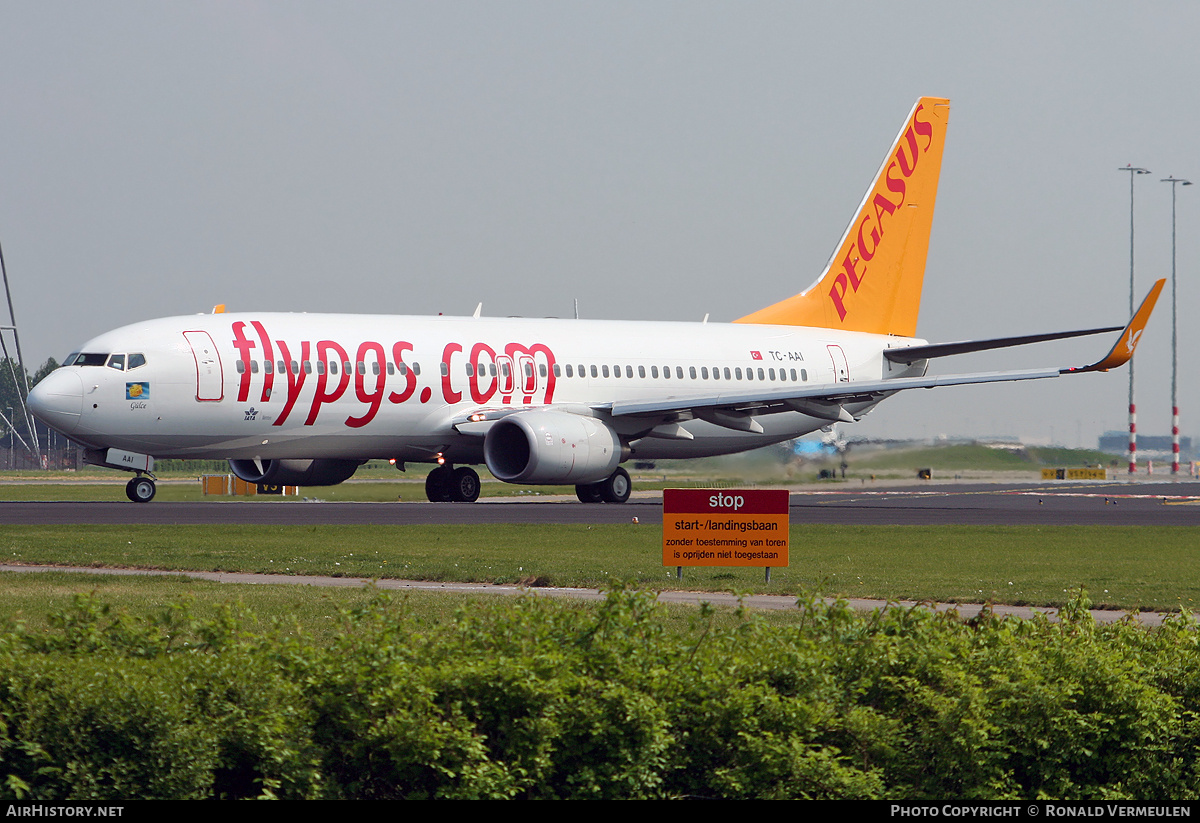 Aircraft Photo of TC-AAI | Boeing 737-82R | Pegasus Airlines | AirHistory.net #725094