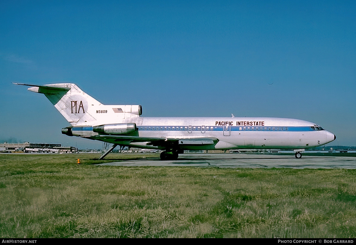 Aircraft Photo of N5609 | Boeing 727-51 | Pacific Interstate Airlines - PIA | AirHistory.net #725097