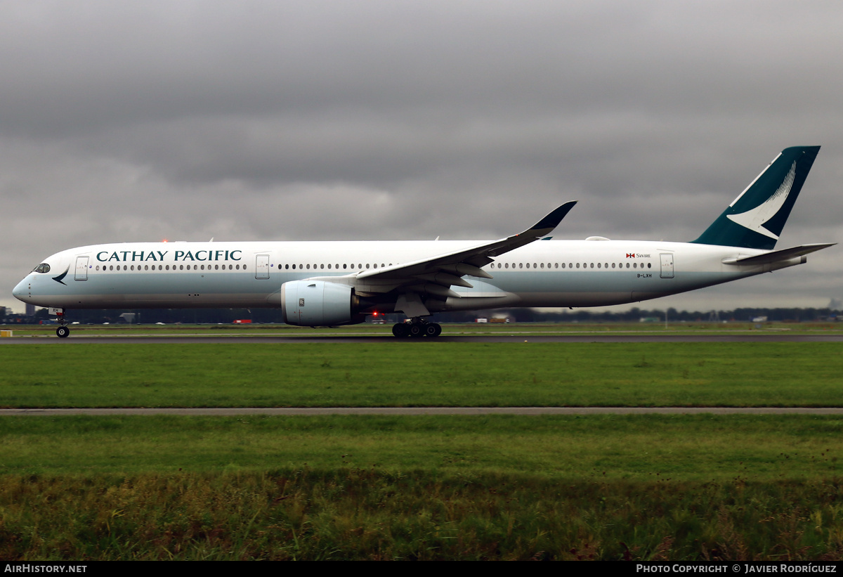 Aircraft Photo of B-LXH | Airbus A350-1041 | Cathay Pacific Airways | AirHistory.net #725110