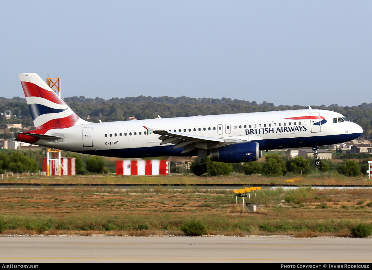 Aircraft Photo of G-TTOE | Airbus A320-232 | British Airways | AirHistory.net #725115