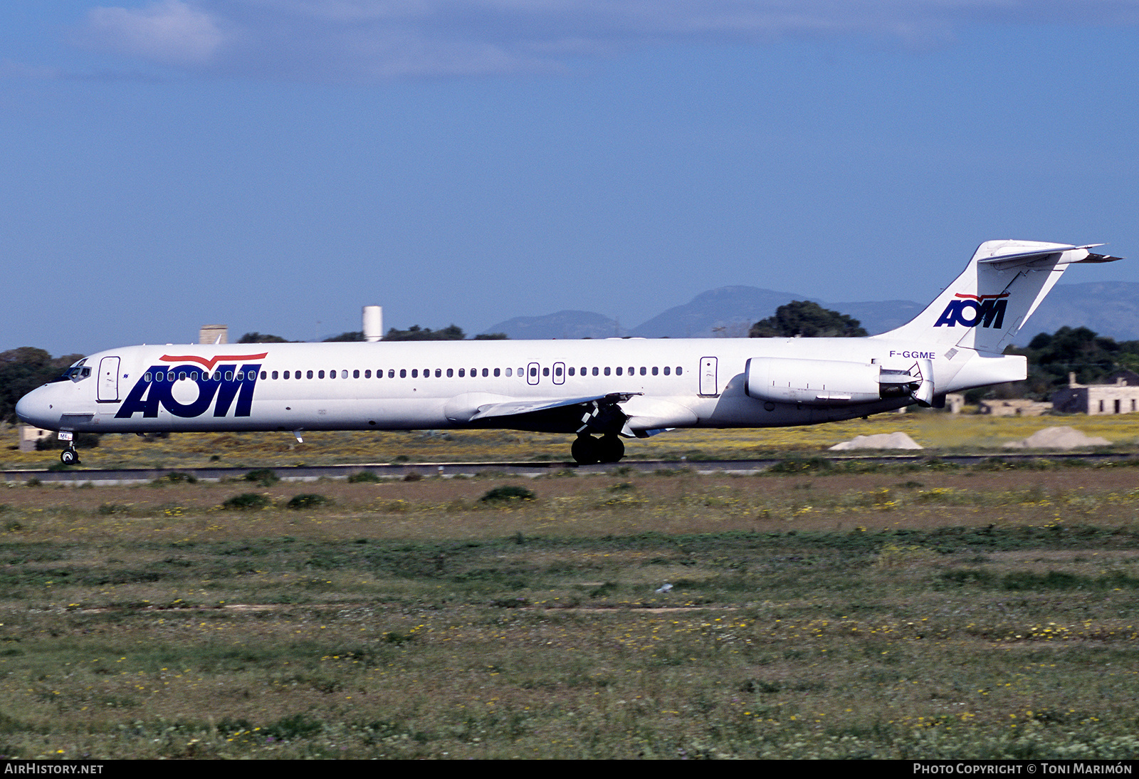 Aircraft Photo of F-GGME | McDonnell Douglas MD-83 (DC-9-83) | AOM French Airlines | AirHistory.net #725122