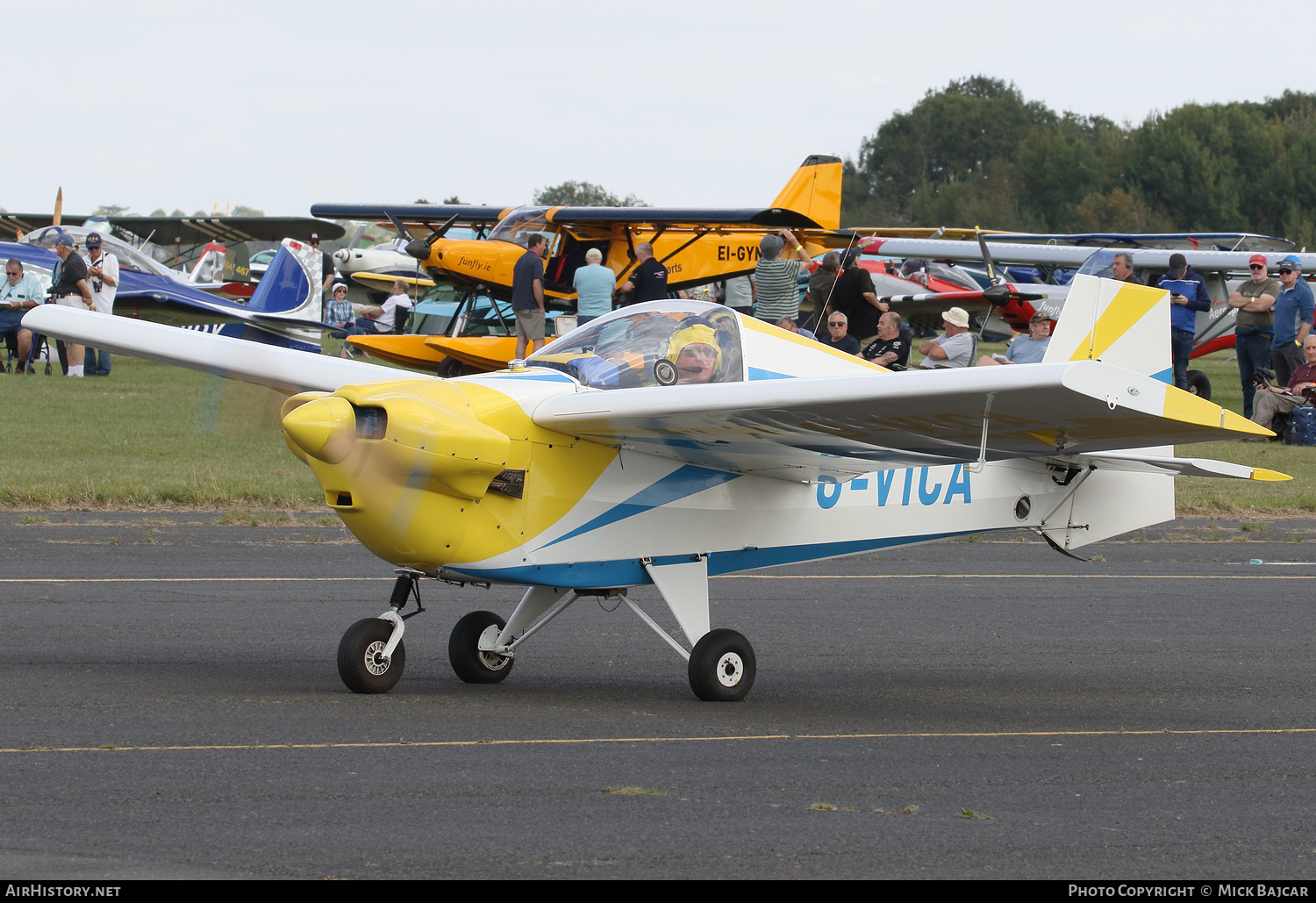 Aircraft Photo of G-VICA | Tipsy T-66 Nipper 2 | AirHistory.net #725137
