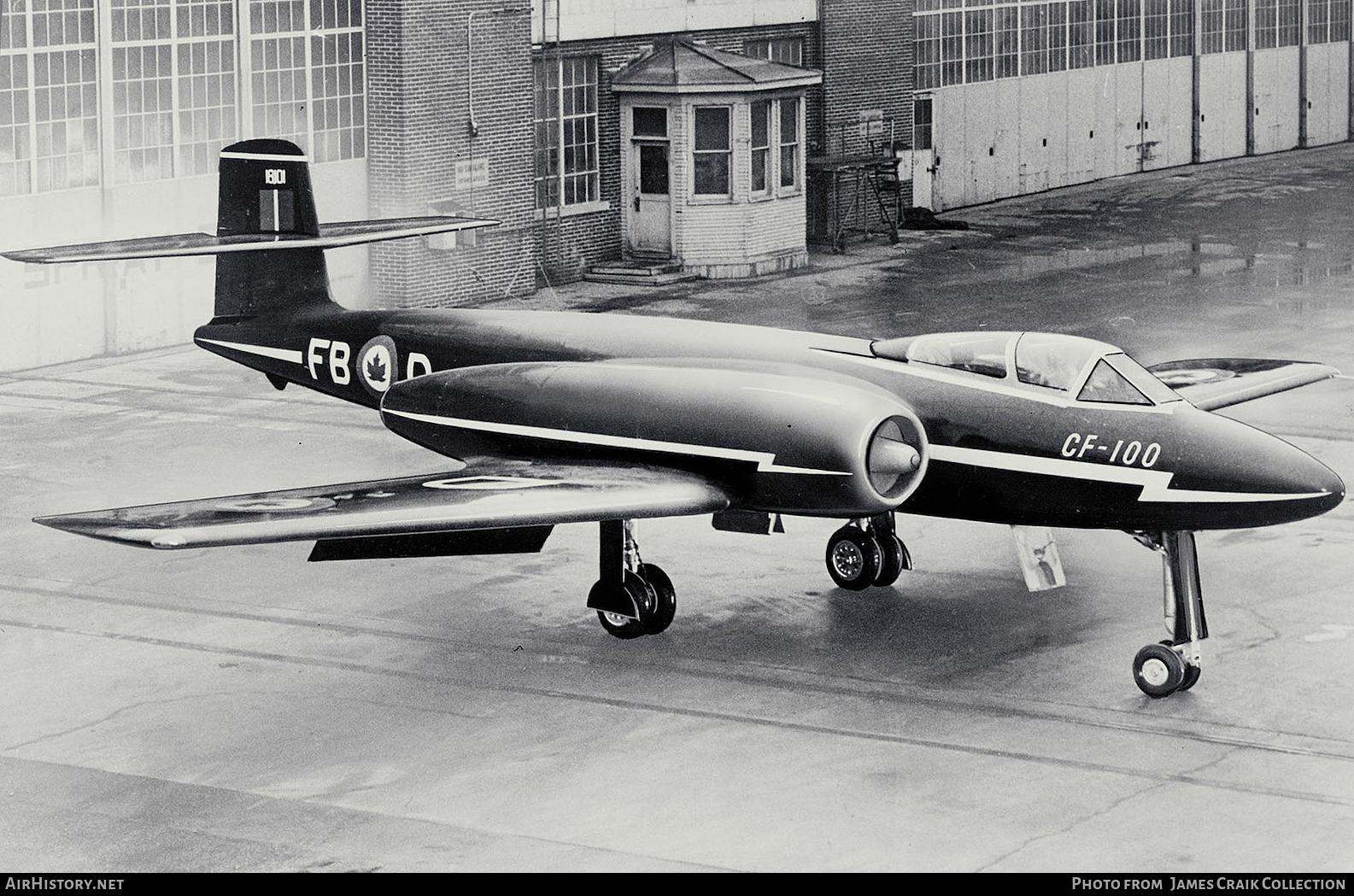 Aircraft Photo of 18101 | Avro Canada CF-100 Canuck Mk.1 | Canada - Air Force | AirHistory.net #725156