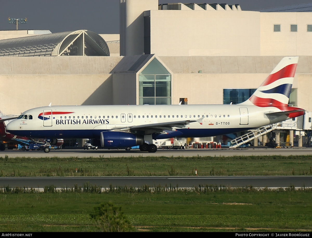 Aircraft Photo of G-TTOG | Airbus A320-232 | British Airways | AirHistory.net #725164