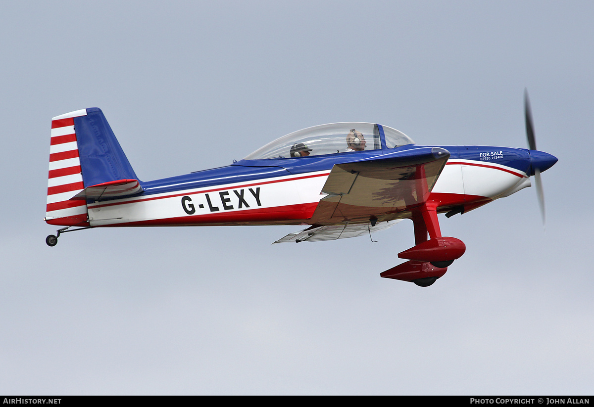 Aircraft Photo of G-LEXY | Van's RV-8 | AirHistory.net #725175