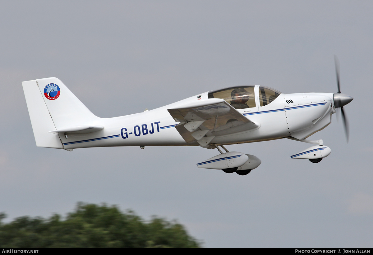 Aircraft Photo of G-OBJT | Europa Aircraft Europa | AirHistory.net #725179