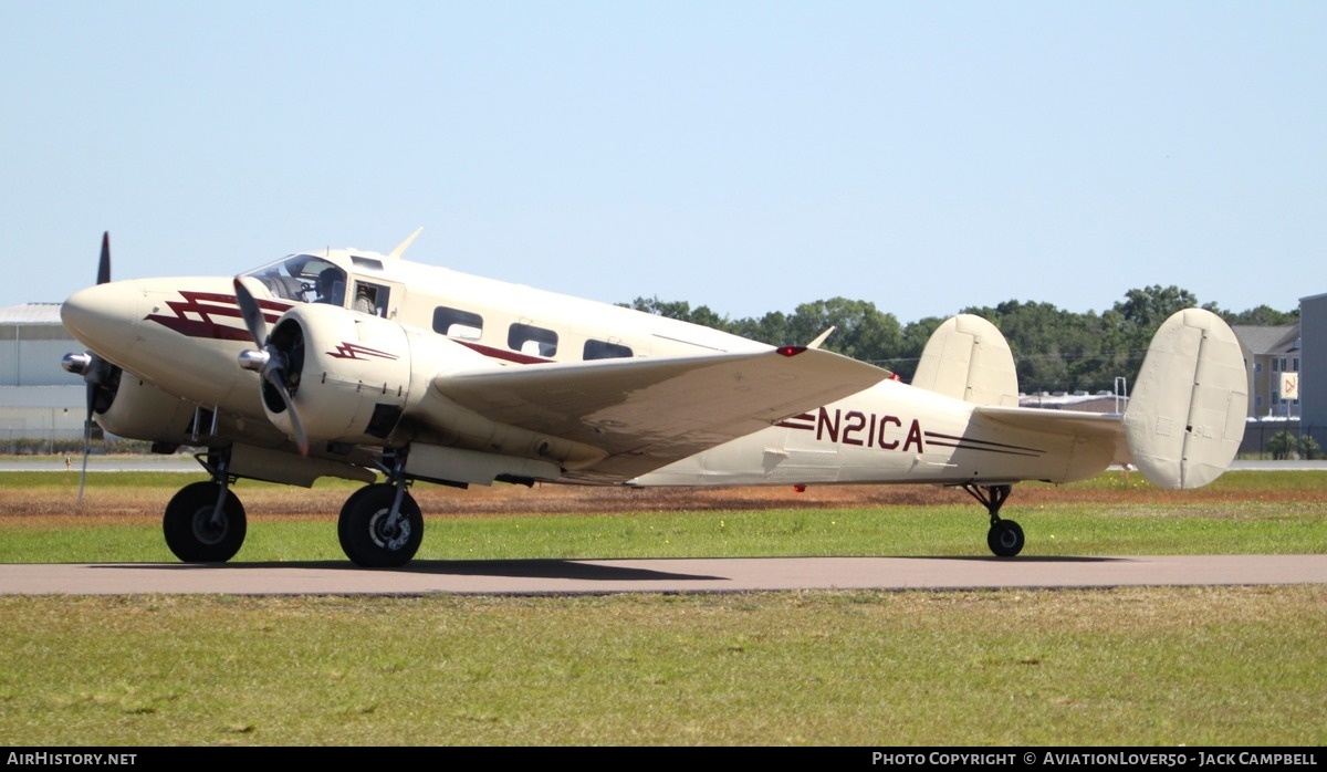 Aircraft Photo of N21CA | Beech D18S | AirHistory.net #725191