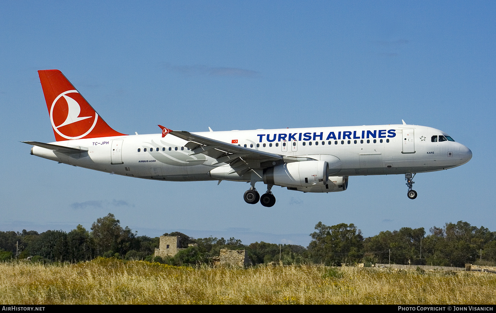 Aircraft Photo of TC-JPH | Airbus A320-232 | Turkish Airlines | AirHistory.net #725205