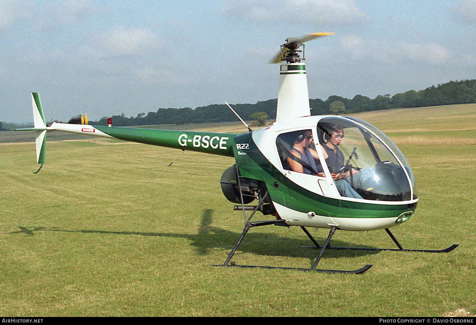Aircraft Photo of G-BSCE | Robinson R-22 Beta | AirHistory.net #725213