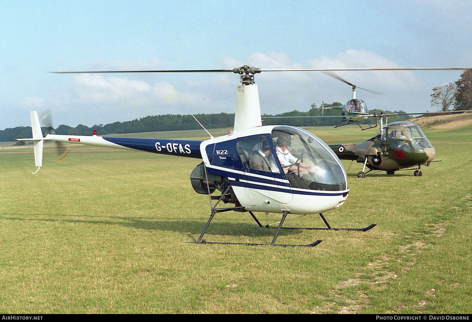 Aircraft Photo of G-OFAS | Robinson R-22 Beta | AirHistory.net #725214