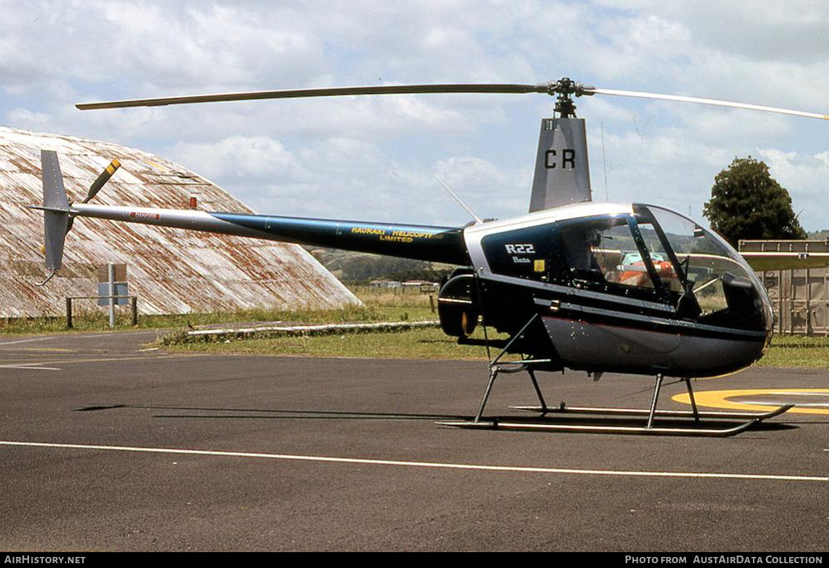 Aircraft Photo of ZK-HCR / CR | Robinson R-22 Beta | Hauraki Helicopters | AirHistory.net #725230