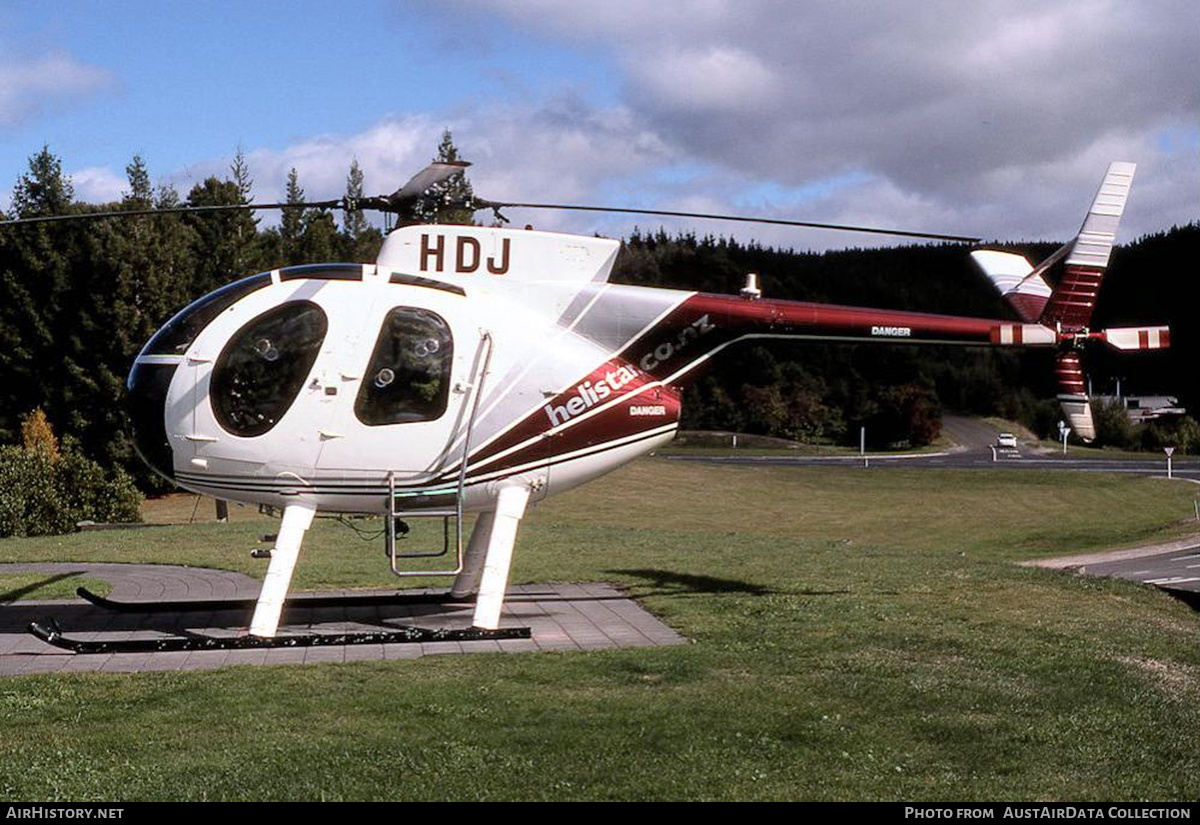 Aircraft Photo of ZK-HDJ / HDJ | Kawasaki-Hughes 369HS (500C) | Helistar Helicopters | AirHistory.net #725232