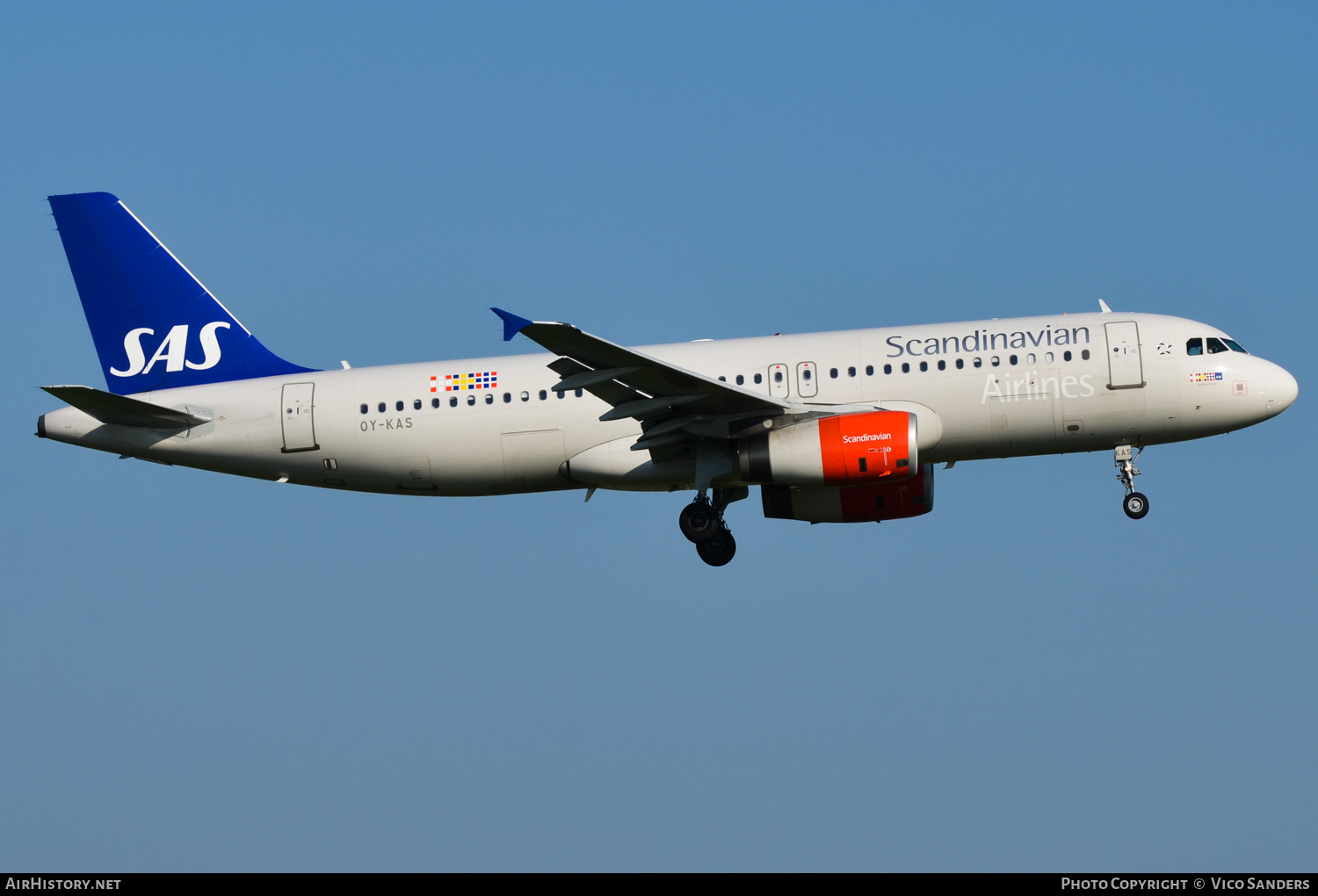 Aircraft Photo of OY-KAS | Airbus A320-232 | Scandinavian Airlines - SAS | AirHistory.net #725246