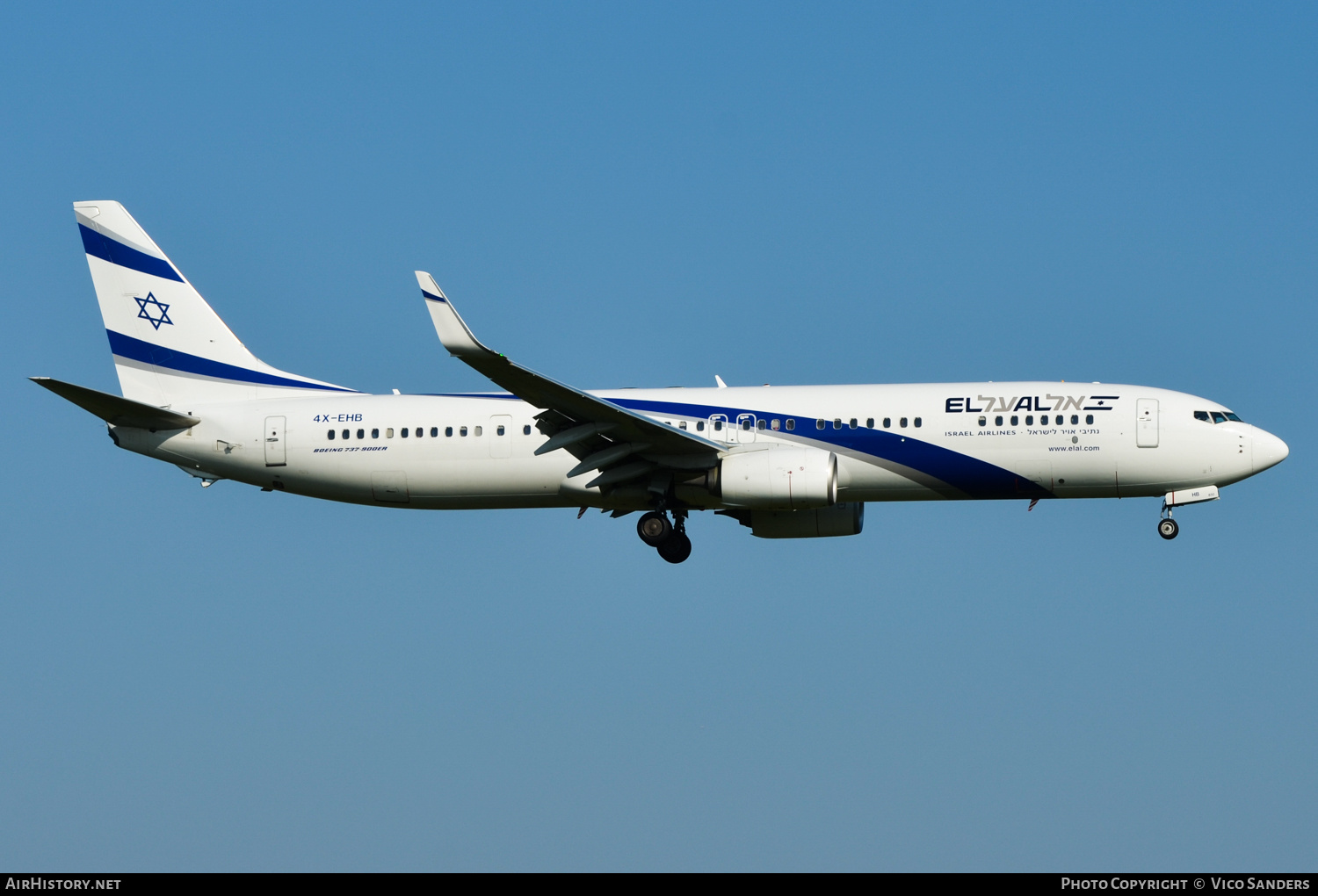 Aircraft Photo of 4X-EHB | Boeing 737-958/ER | El Al Israel Airlines | AirHistory.net #725252