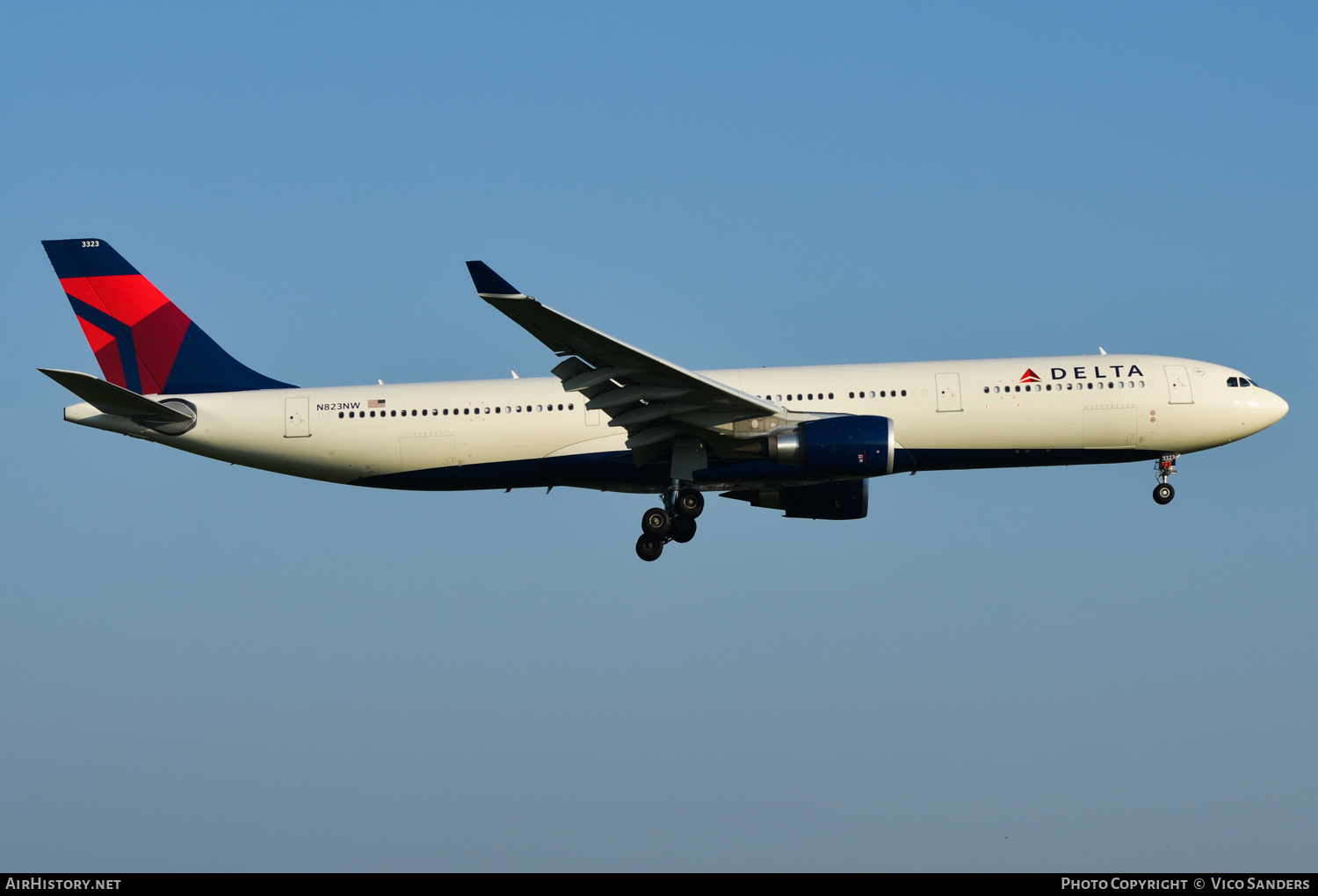 Aircraft Photo of N823NW | Airbus A330-302 | Delta Air Lines | AirHistory.net #725255