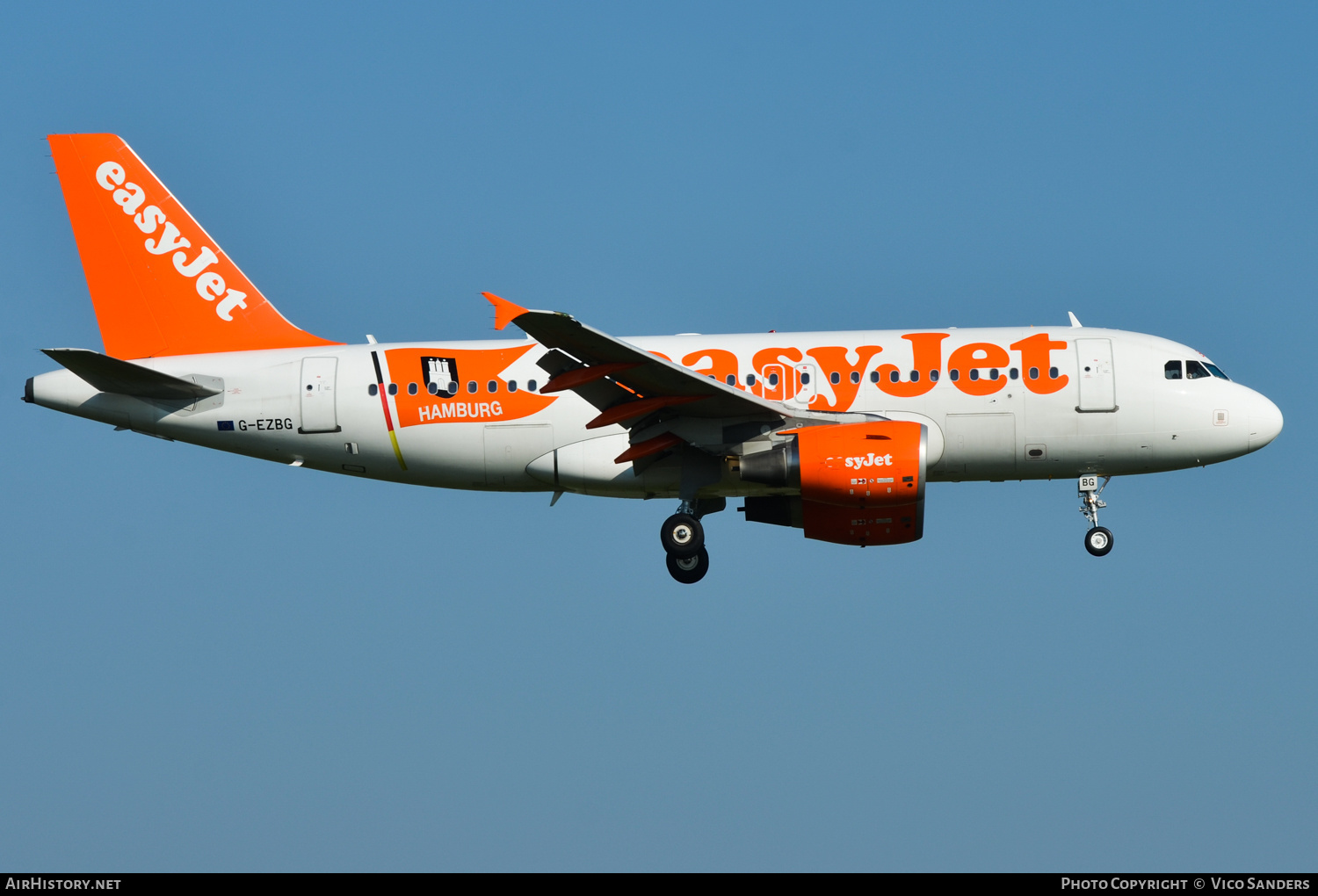 Aircraft Photo of G-EZBG | Airbus A319-111 | EasyJet | AirHistory.net #725266