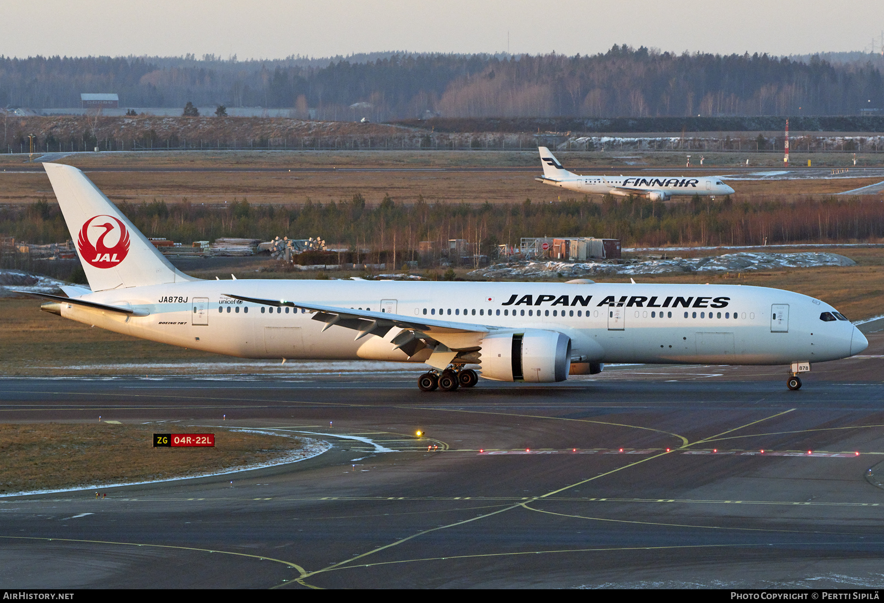 Aircraft Photo of JA878J | Boeing 787-9 Dreamliner | Japan Airlines - JAL | AirHistory.net #725274