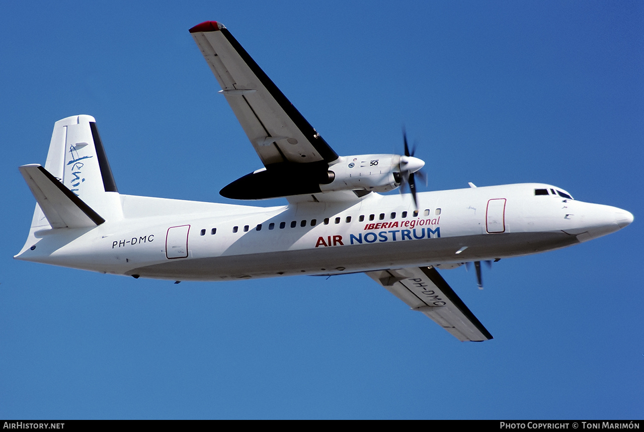Aircraft Photo of PH-DMC | Fokker 50 | Air Nostrum | AirHistory.net #725278